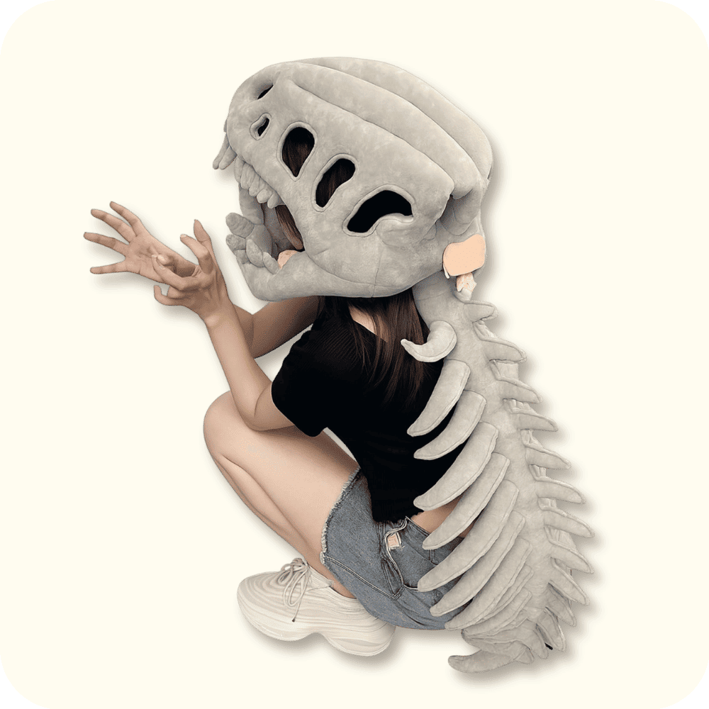 Dinosaur Skeleton Plush Adult Version Dinosaur Skeleton Plush Adult Version